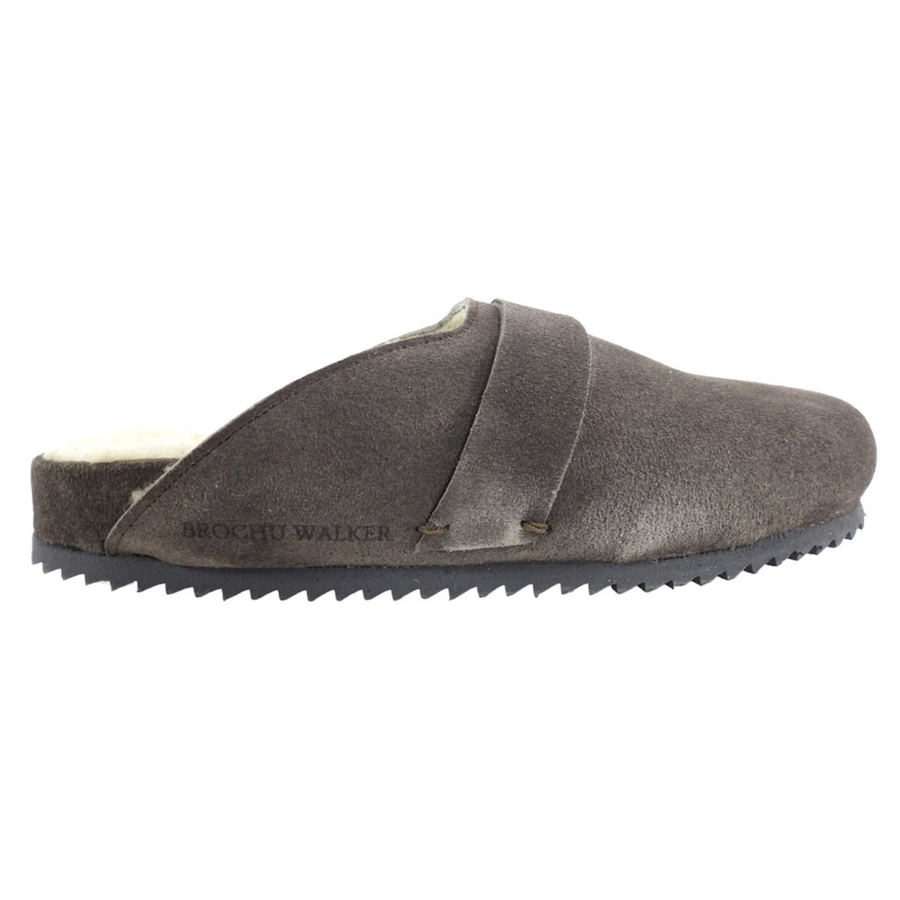 Brochu walker abbot suede leather mule clog NEW - Picture 4 of 14